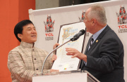 Jackie Chan Hand/Footprint Cement Ceremony At TCL Chinese Theatre
