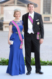 The wedding of Princess Madeleine and Chris O'Neill, Stockholm, Sweden - 08 Jun 2013