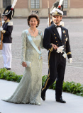 The wedding of Princess Madeleine and Chris O'Neill, Stockholm, Sweden - 08 Jun 2013