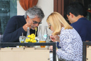 Andrea Bocelli loves his pasta