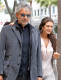 Andrea Bocelli and Veronica Berti stop by Il Pastaio for lunch - Part 2