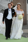 The wedding of Princess Madeleine and Chris O'Neill, Stockholm, Sweden - 08 Jun 2013