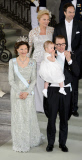 The wedding of Princess Madeleine and Chris O'Neill, Stockholm, Sweden - 08 Jun 2013