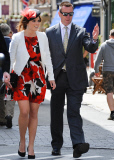 Lady Natasha Rufus Issacs and Rupert Flint Wedding, Cirencester, Britain - 08 Jun 2013
