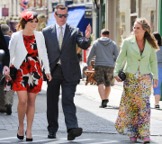 Lady Natasha Rufus Issacs and Rupert Flint Wedding, Cirencester, Britain - 08 Jun 2013
