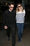 Engaged couple Kate Bosworth and Michael Polish touch down in LA