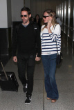 Engaged couple Kate Bosworth and Michael Polish touch down in LA