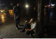 Turkey : Istanbul protest at night