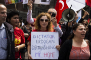 Turken demonstreren