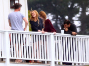 Exclusive... Lindsay Lohan Has A Smoke At Rehab 