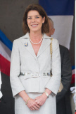 MONTAUBAN: Princess Caroline of Hanover at 17th Battalion of parachutists .