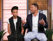 FL: Jaden and Will Smith visit Univision's "Despierta America" in Miami