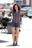 Emmy Rossum is a happy curly gal - Part 2