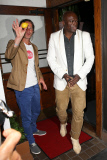 Seal steps out for dinner at Madeo