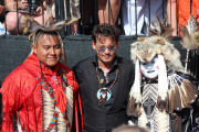 Johnny Depp surprises Comanche Nation with advanced screening of "The Lone Ranger" - Part 2