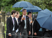 The wedding of Lady Melissa Percy and Thomas van Straubenzee, St Mary's Church, Alnwick, Northumberland, Britain - 22 Jun 2013
