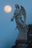 Supermoon over New York, America - 22 Jun 2013
