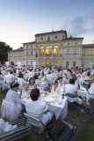 White Dinner Flash Mob at Tesoriera Park, Turin, Italy - 22 Jun 2013