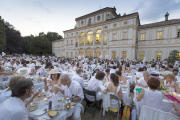 White Dinner Flash Mob at Tesoriera Park, Turin, Italy - 22 Jun 2013