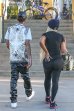 *EXCLUSIVE* Tyga can't keep his hands off Blac Chyna in Calabasas