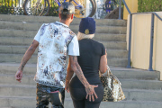 *EXCLUSIVE* Tyga can't keep his hands off Blac Chyna in Calabasas