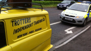Only Fools and Horses impersonator Richard Foster pulled over by police for having blow up doll in van, West Sussex, Britain - 24 Jun 2013