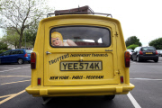 Only Fools and Horses impersonator Richard Foster pulled over by police for having blow up doll in van, West Sussex, Britain - 24 Jun 2013