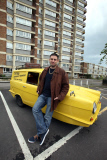 Only Fools and Horses impersonator Richard Foster pulled over by police for having blow up doll in van, West Sussex, Britain - 24 Jun 2013