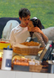 Kelly Brook and Danny Cipriani out and about, London, Britain - 26 Jun 2013