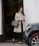 HRH Duchess of Cambridge goes antique shopping whilst her husband plays best man at friends wedding.