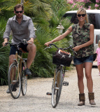 Michelle Hunziker & Her Boyfriend Relax On Vacation In Italy 