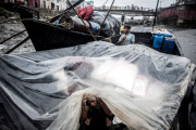 Monsoon rain in Bangladesh - 29 Jun 2013