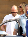 Jason Statham & Rosie Huntington-Whiteley Eat Out At Nobu 