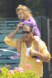 *EXCLUSIVE* Doting dad Mel Gibson spends time with his favorite ladies