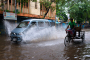 Floods after heavy monsoon rain in Kolkata, India - 30 Jun 2013