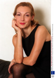 Actress Ute Lemper Who Plays Velma In The Musical Chicago.