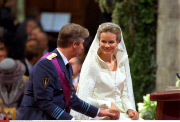 WEDDING PHILIPPE OF BELGIUM WITH MATHILDE