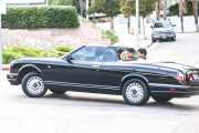 *EXCLUSIVE* Jermaine Jackson takes the family for a spin in his drop top Rolls Royce