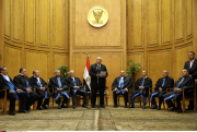 CAIRO : Adly Mansour swearing-in ceremony