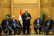 CAIRO : Adly Mansour swearing-in ceremony