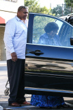 *EXCLUSIVE* Katherine Jackson goes grocery shopping in West Hills
