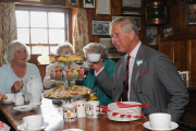Prince Charles visits Bridgend, Wales, Britain - 05 Jul 2013