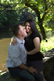 Bride-to-be saves drowning boy's life on engagement photographic shoot, Wissahickon Creek, Fairmount Park, Pennsylvania, America - 29 Jun 2013