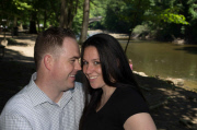Bride-to-be saves drowning boy's life on engagement photographic shoot, Wissahickon Creek, Fairmount Park, Pennsylvania, America - 29 Jun 2013