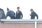 Taylor Lautner keeps busy with his upcoming film "Tracers" 