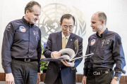 Solar Impulse brings Clean Generation message to UN