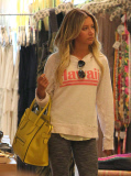 Ashley Tisdale Shopping In Studio City 