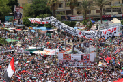 rPro-Morsi prayer and rally