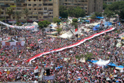 rPro-Morsi prayer and rally