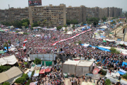 rPro-Morsi prayer and rally